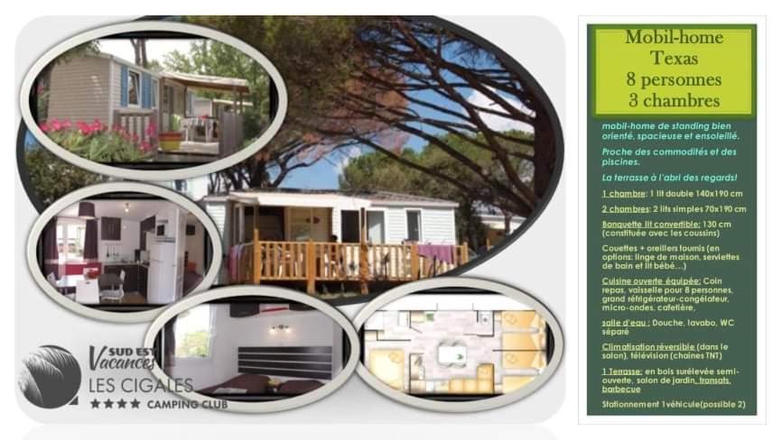 Mobil Home Detente 8 Personnes 르무이 외부 사진